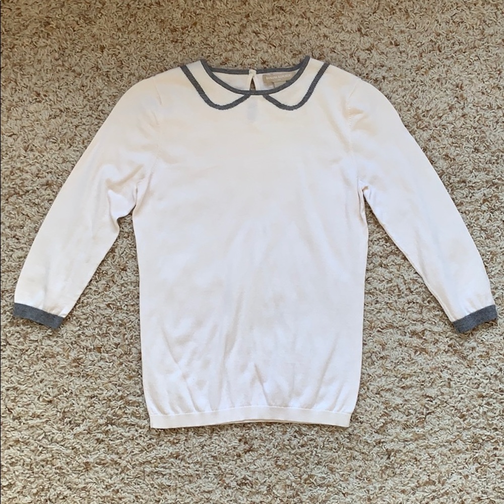 Banana Republic Faux Peter Pan Collar Sweater